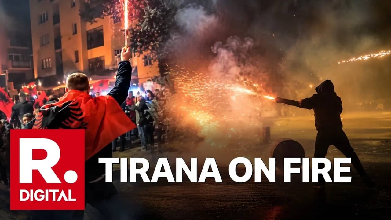 Albania Protest