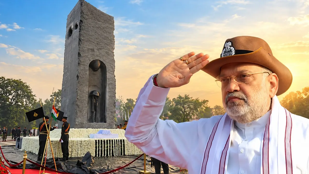 'आखिरकार नक्सलवाद के अभिशाप से देश को मुक्ति मिल गई, इसका श्रेय बहादुर पुलिसकर्मियों को...', नेशनल पुलिस स्मृति दिवस कार्यक्रम में बोले अमित शाह Amit Shah paid tribute to martyred police personnel on Police Commemoration Day