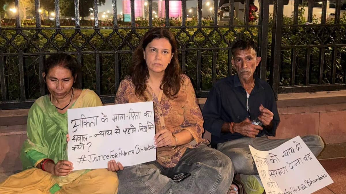 Ankita Bhandari’s Parents Released After Overnight India Gate Protest