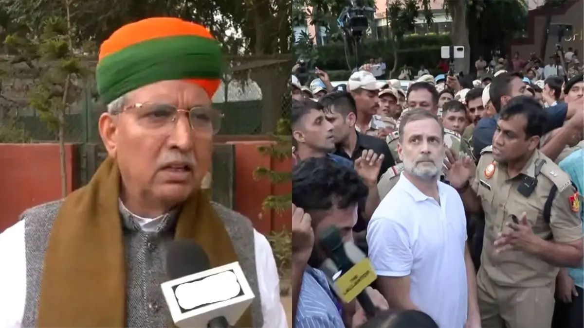 'SIR पर राज्यसभा-लोकसभा में चर्चा हो गई है, लेकिन राहुल गांधी के नेतृत्व में कांग्रेस का यही काम रह गया- झूठ बोलो भाग जाओ', मेघवाल ने साधा निशाना Arjun Ram Meghwal slam congress rahul gandhi over SIR election commission
