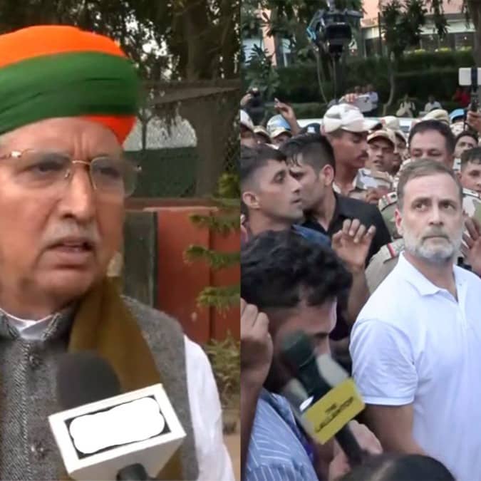 Arjun Ram Meghwal slam congress rahul gandhi over SIR election commission