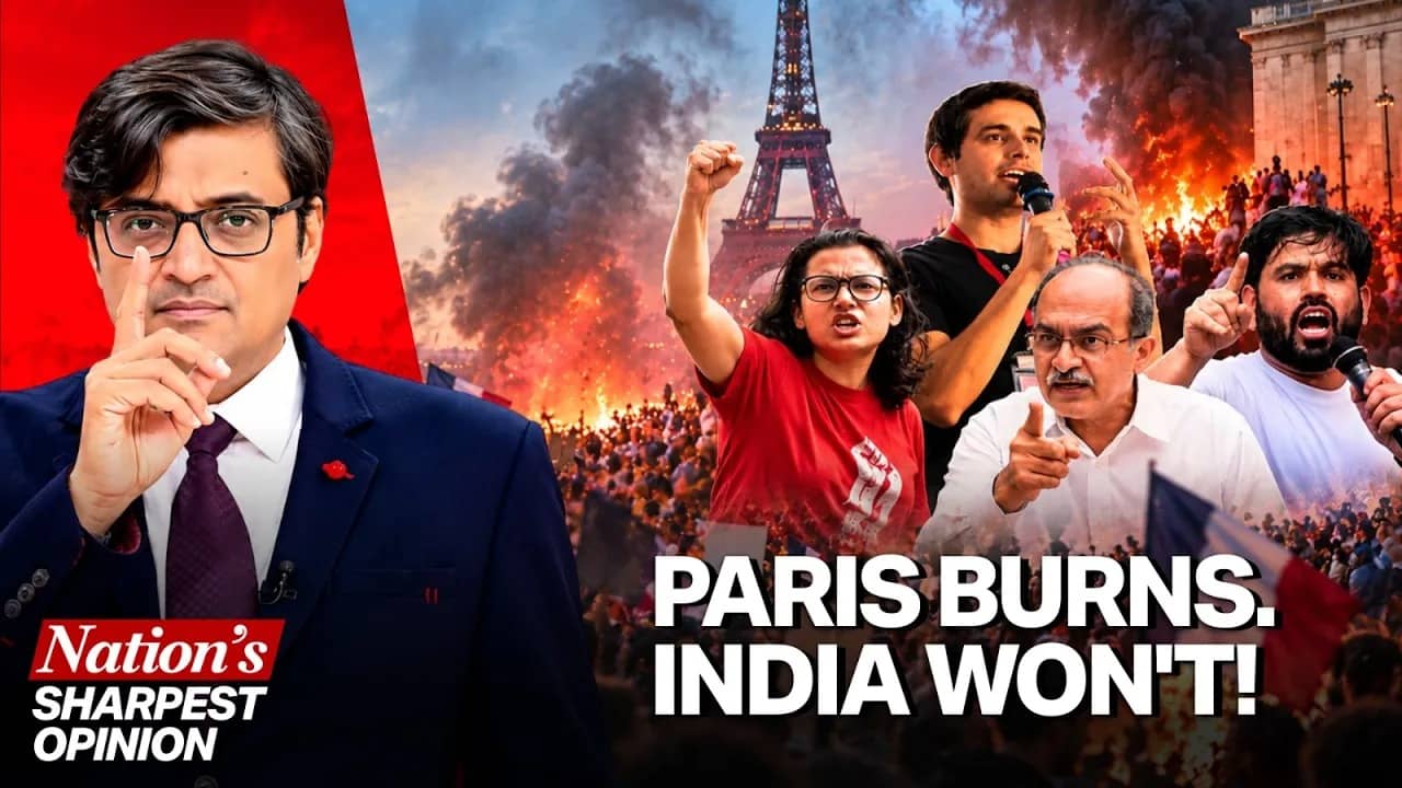 Arnab Warns ‘Cockroaches’