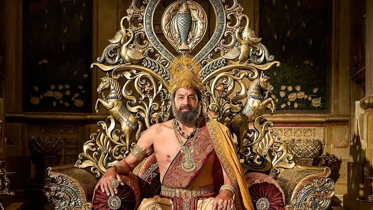 Ramayana New Poster Introduces OG Lord Ram Arun Govil As King Dashrath Arun Govil As King Dashrath In Ramayana