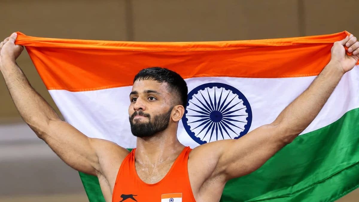 Asian Games 2026: Wrestler Sujeet Kalkal Bags Men's 65 Kg Freestyle Gold