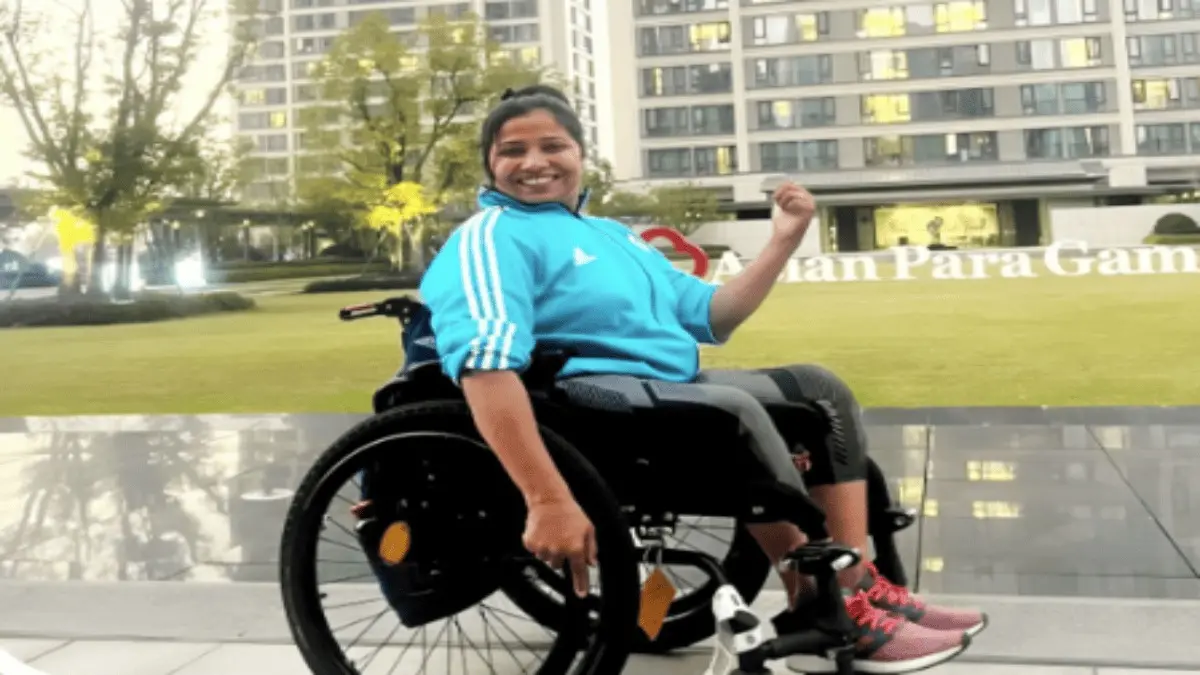 Asian Para Games: Suvarna Raj Clinches Gold in Women’s Discus Throw; Para-Shuttlers Settle for Bronze Asian Para Games 2026: Suvarna Raj Clinches Gold in Women’s Discus Throw