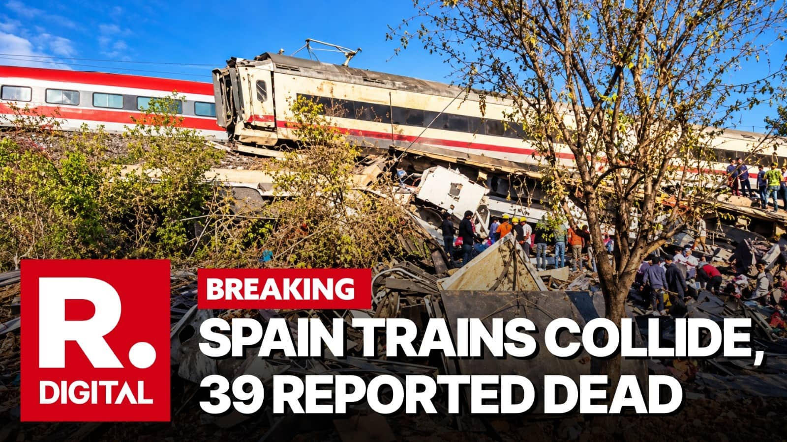 At Least 39 Dead in Collision Between Two High-Speed Trains in Spain