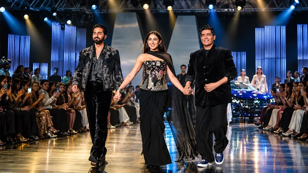 Ayushmann Khurrana, Sara Ali Khan Turn Showstoppers as Manish Malhotra Returns to Lakme Fashion Week 2026 Ayushmann Khurrana, Sara Ali Khan Turn Showstoppers as Manish Malhotra Returns to Lakme Fashion Week 2026