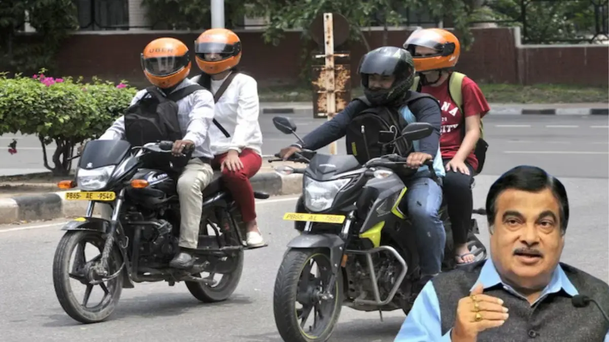 Nitin Gadkari’s Bike Taxi Push Gets Further Momentum as Maharashtra Notifies Transition Timeline from Petrol Bikes to EV bikes Bike taxis in Delhi