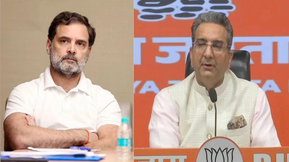 'राहुल गांधी ने महिला पुलिसकर्मी को गलत तरीके से छुआ, उन्होंने और कांग्रेस ने इस पर अबतक कोई जवाब क्यों नहीं दिया...', बीजेपी ने उठाए सवाल bjp Gaurav Bhatia hit back to Rahul Gandhi SC Notice to CEC INDIA Bloc