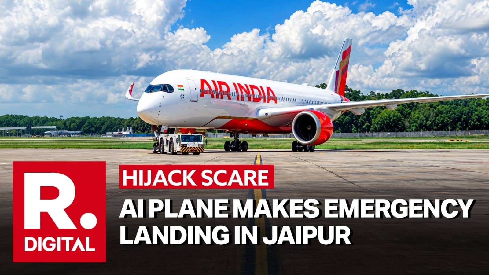 Bomb Threat Forces Air India Flight to Make Emergency Landing In Jaipur