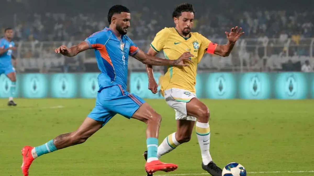 Brazil Beat India 4-0 in Historic First Friendly at Kolkata's Salt Lake