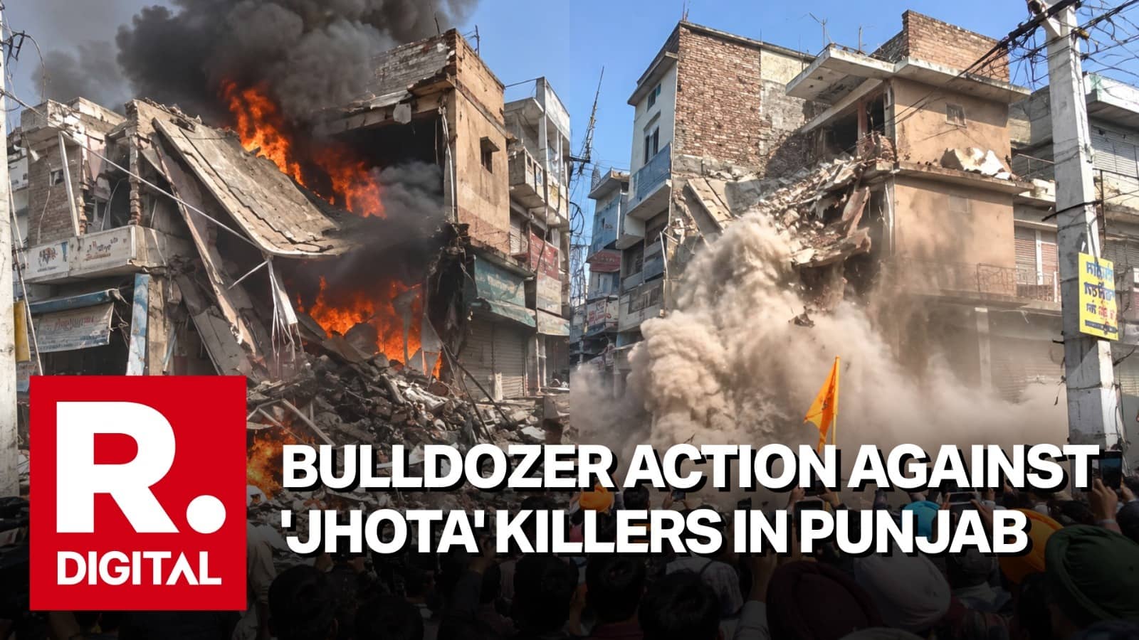 Bulldozer Action Against Anti-Drug Activist Parvinder Singh Jhota Killer