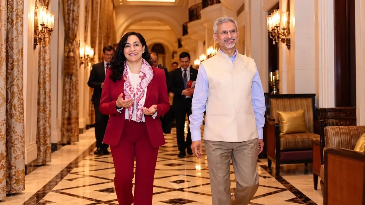 'Canada Places On India As a Valuable Partner Amid Geopolitical Uncertainty': Anita Anand Tells Jaishankar in Delhi 'Canada Places On India As a Valuable Partner Amid Geopolitical Uncertainty': Anita Anand Tells Jaishankar in Delhi