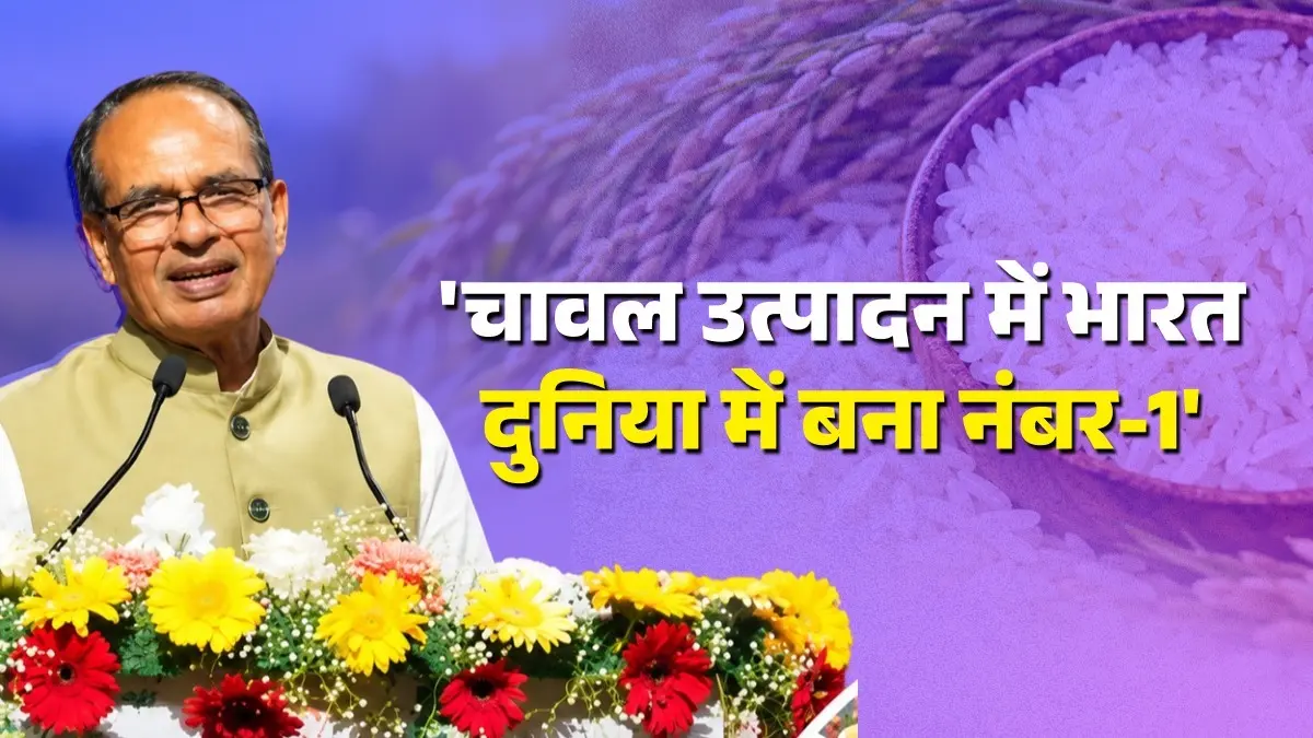 'चावल उत्पादन में भारत दुनिया में बना नंबर-1...' पिछले 10 सालों में खाद्यान्न उत्पादन 49 प्रतिशत बढ़ा, बोले कृषि मंत्री शिवराज सिंह चौहान 'चावल उत्पादन में भारत दुनिया में बना नंबर-1...' पिछले 10 सालों में खाद्यान्न उत्पादन 49 प्रतिशत बढ़ा, बोले कृषि मंत्री शिवराज सिंह चौहान