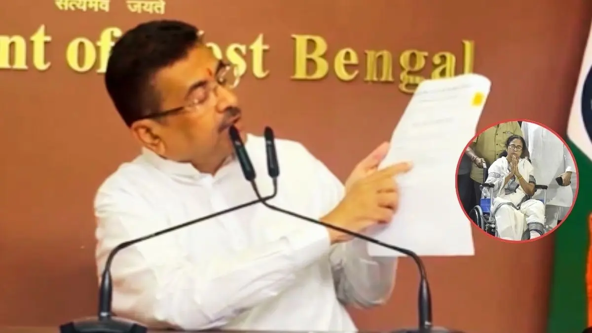 नंदीग्राम में पैर फ्रैक्चर पर बोला गया था झूठ? CM सुवेंदु अधिकारी का ममता बनर्जी पर बड़ा आरोप, कहा- अस्पताल रिकॉर्ड में... CM Suvendu Adhikari