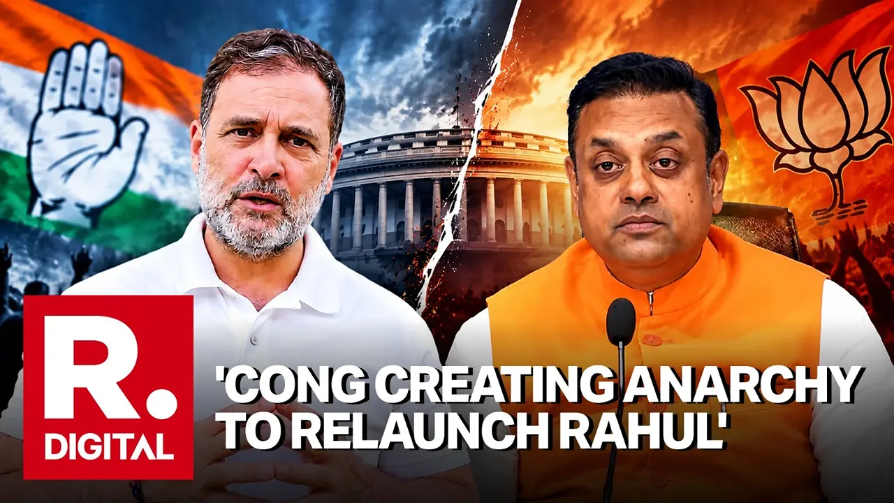 ‘Creating Anarchy To Relaunch Rahul Gandhi’: BJP’s Sambit Patra Hits Out At Congress Ahead Of Opposition March To EC ‘Creating Anarchy To Relaunch Rahul Gandhi’: BJP’s Sambit Patra Hits Out At Congress Ahead Of Opposition March To EC