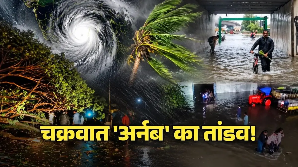चक्रवात 'अर्नब' का तांडव.... आंध्र प्रदेश, बंगाल से लेकर ओडिशा में हाहाकार, उड़ानों और ट्रेनों पर ब्रेक, जीवन अस्त-व्यस्त cyclone arnab impact