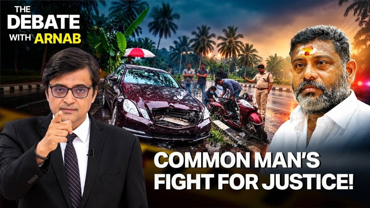 Debate With Arnab: Kerala Judge’s Son In Hit & Run As Vendor’s Family Fights For Justice - Republic World