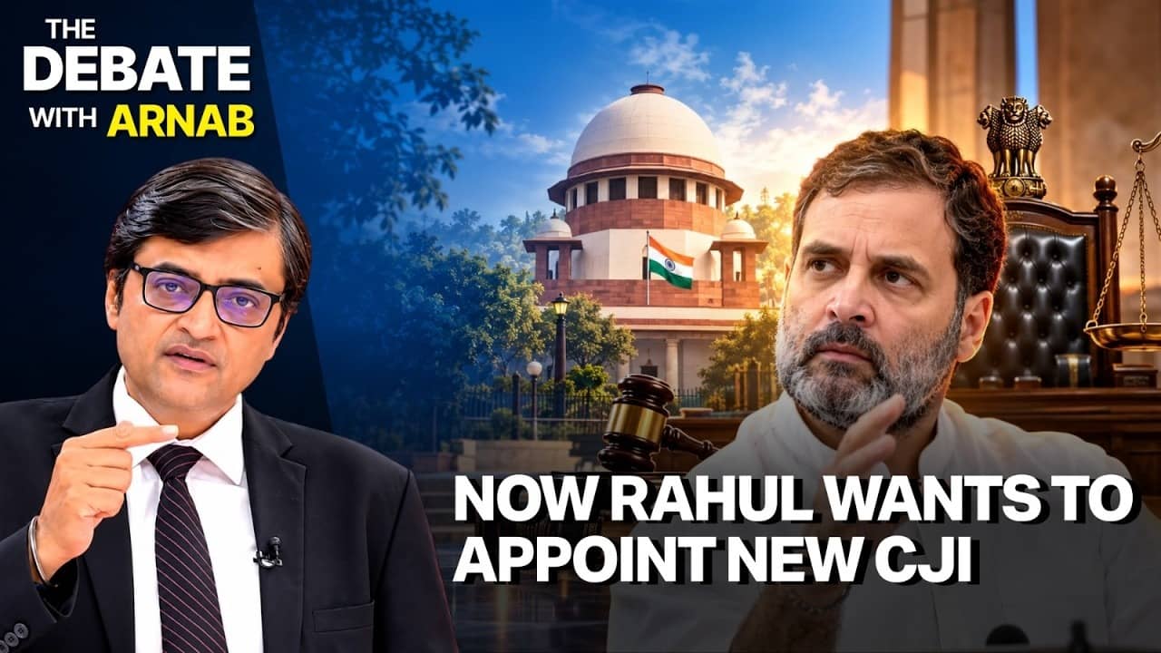 Debate With Arnab LIVE: Rahul Crosses Limits With Replace The CJI Tweet