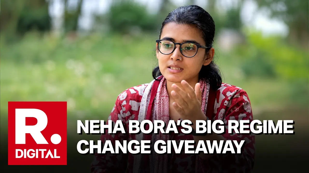 Deep-State Link Behind Oppn Protests? AISA Chief Neha Bora's Big Regime Change Giveaway Deep-State Link Behind Oppn Protests? AISA Chief's Anti-CEC Admission