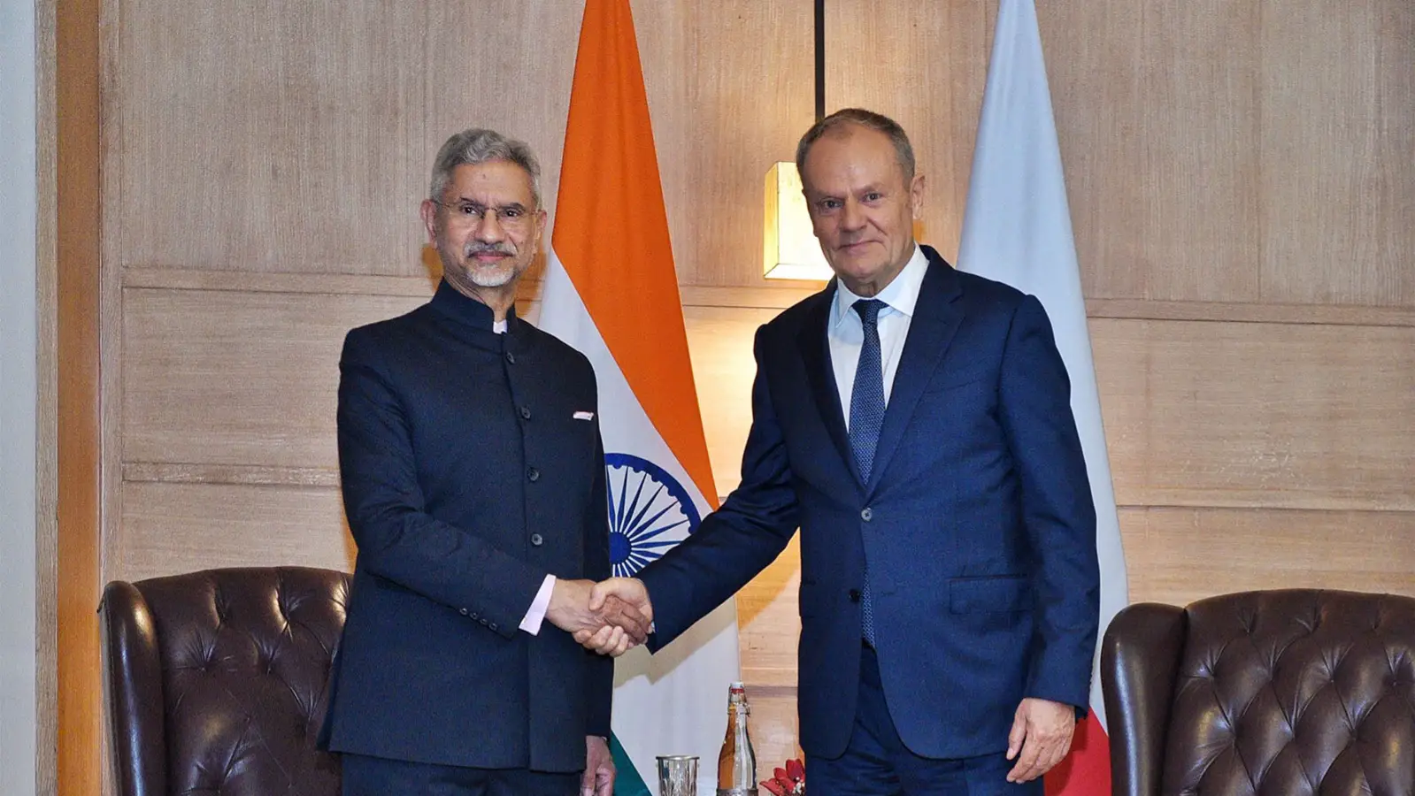 'Deepening India-Poland Cooperation': EAM Jaishankar Calls on Polish PM Donald Tusk