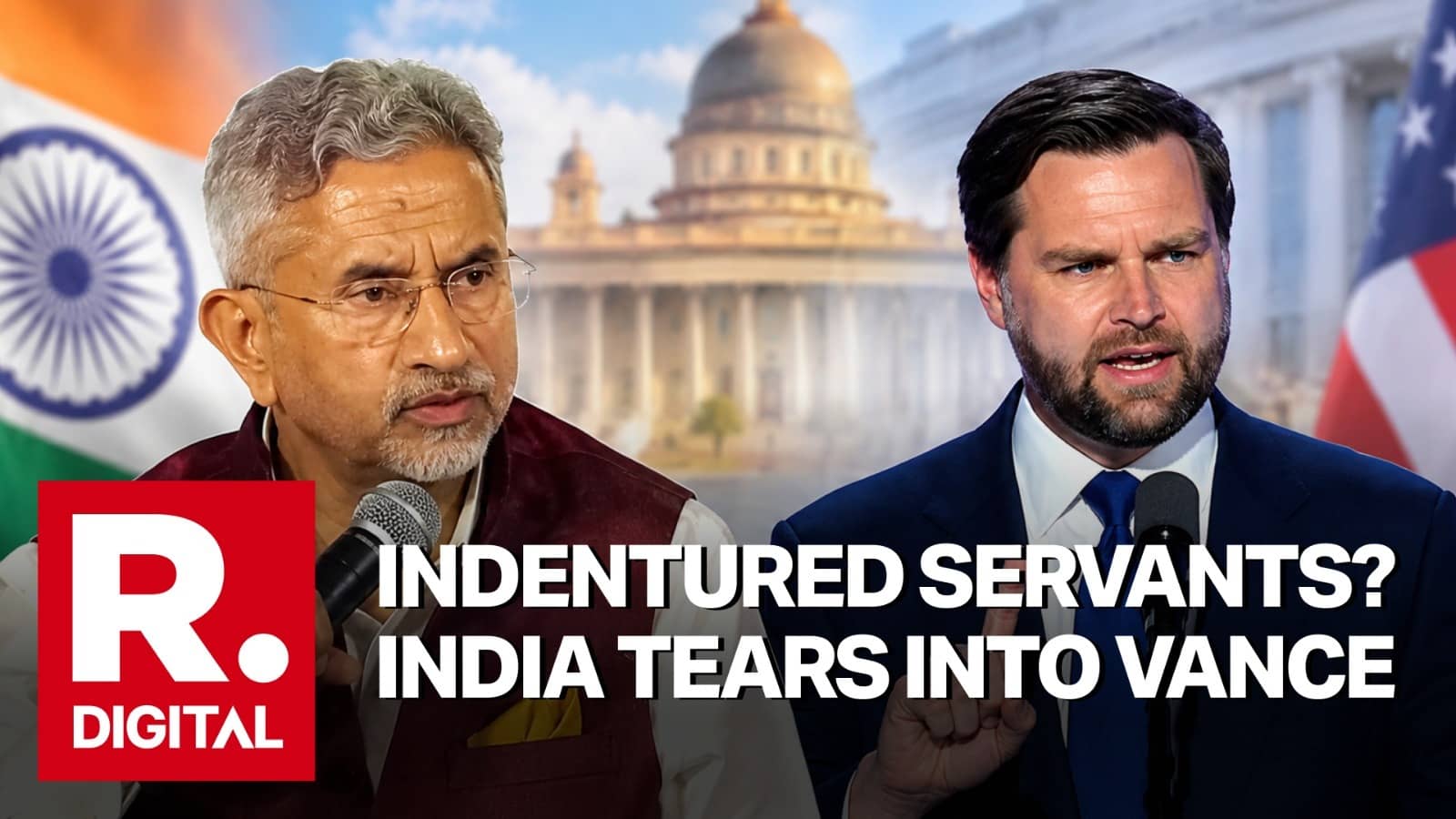 'Deeply Offensive': MEA Condemns Vance’s 'Indentured Servants' Remark 