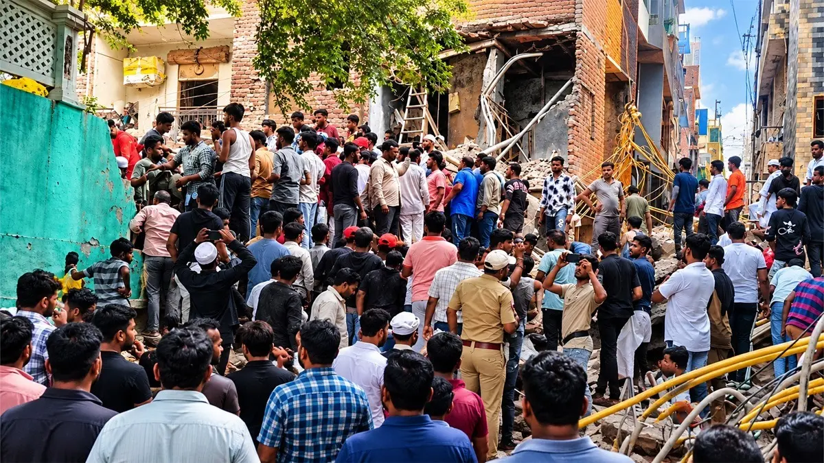 Delhi Building Collapse: सीमापुरी बिल्डिंग हादसे में मलबे से एक और शव बरामद, मरने वालों की संख्या बढ़कर हुई 4; रेस्क्यू ऑपरेशन जारी Delhi Building Collapse