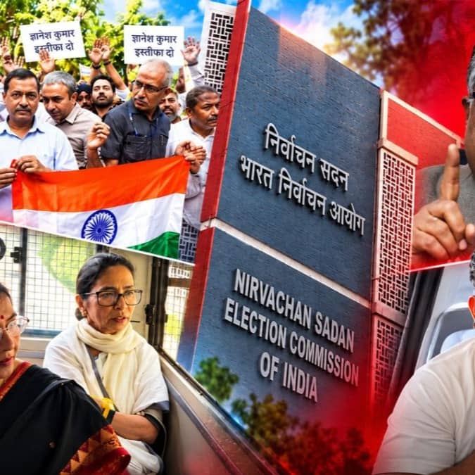 Delhi CJP Protest Abhijeet Dipke Gyanesh Kumar