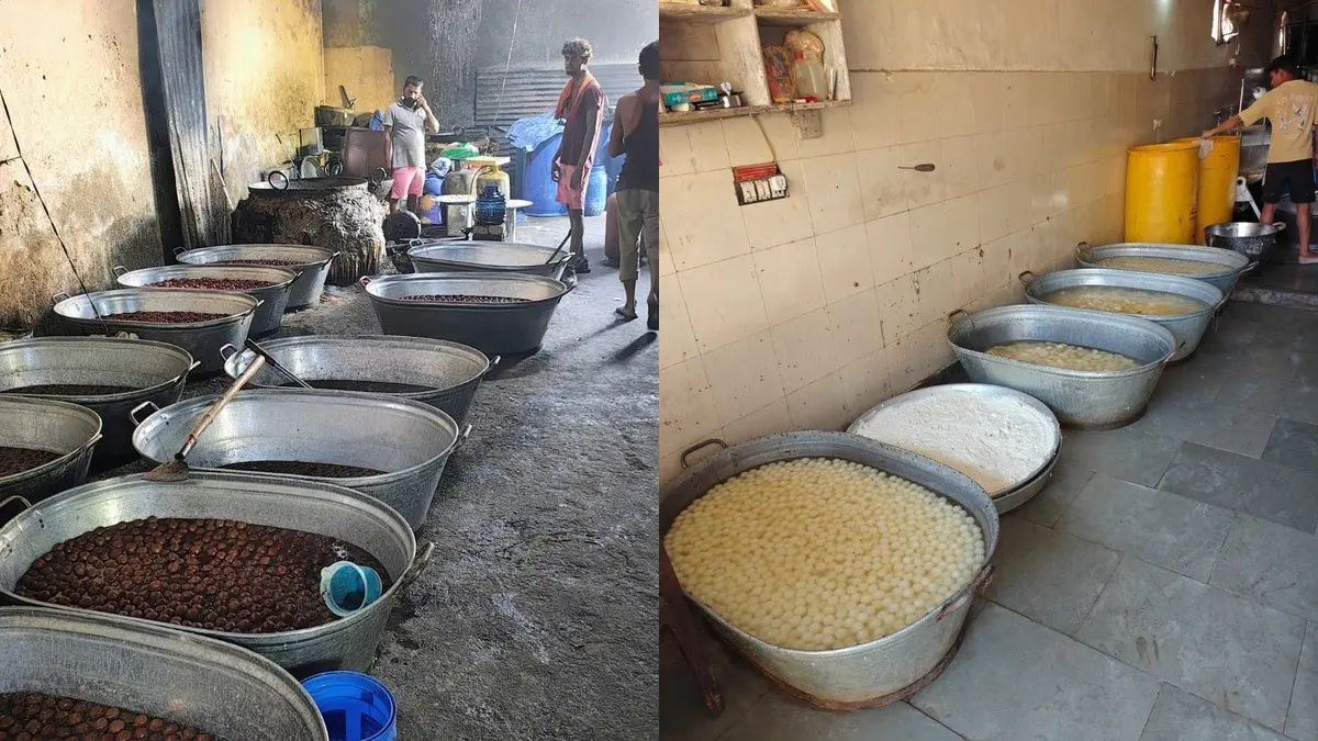 Delhi Food Safety Department Raids Nihal Vihar And Mori Gate, Destroys 922 Kg Adulterated Sweets Delhi Food Safety Department Raids Nihal Vihar And Mori Gate, Destroys 922 Kg Adulterated Sweets