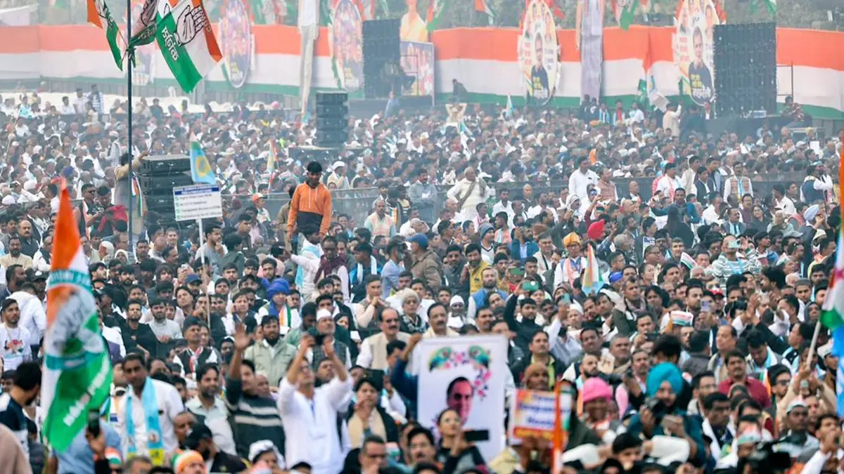 Delhi Police Sets Conditions for Congress Rally at Ramlila Maidan on November 1 | What Are They? Delhi Police Sets Conditions for Congress Rally at Ramlila Maidan on November 1 | What Are They?