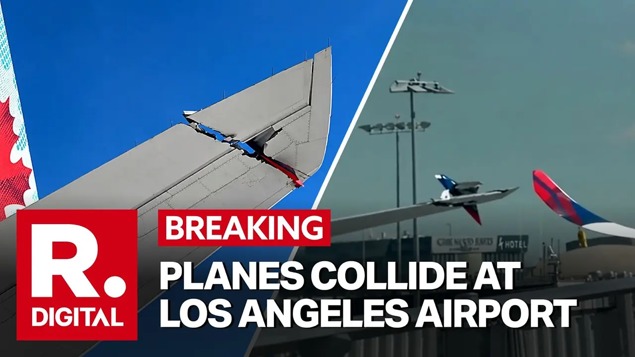 Delta A350 Hits Air Canada Boeing 777 While Taxiing for Departure at Lax Delta A350 Hits Air Canada Boeing 777 While Taxiing for Departure at Lax