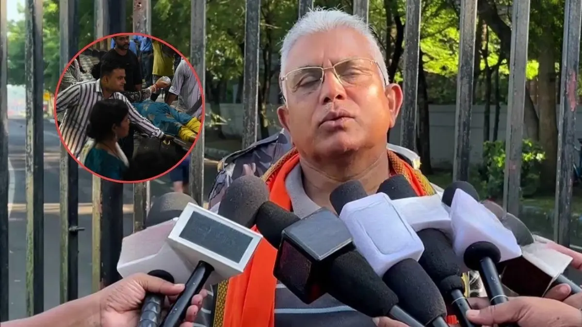 'सालों-साल पूजा होती है, कभी-कभी ऐसे हादसे...', कोलकाता दुर्गा पूजा पंडाल में भगदड़ को लेकर बोले दिलीप घोष, कहा- छानबीन होनी चाहिए Dilip Ghosh on Kolkata Stampede