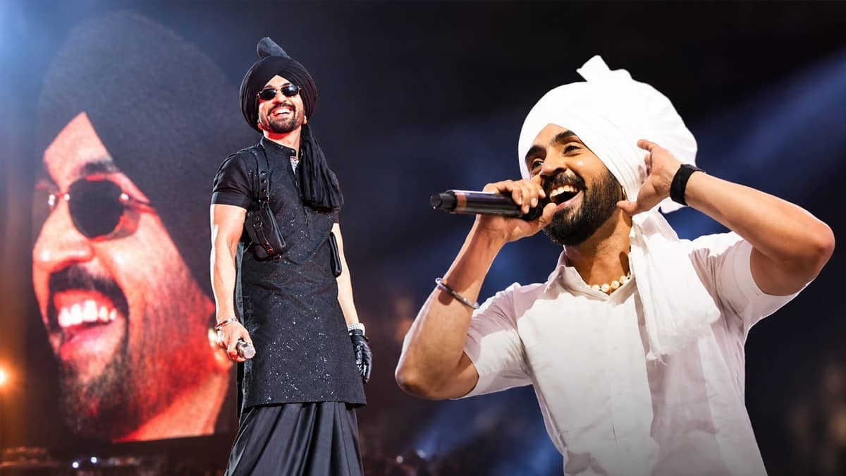 Diljit Dosanjh's concert at JLN Stadium