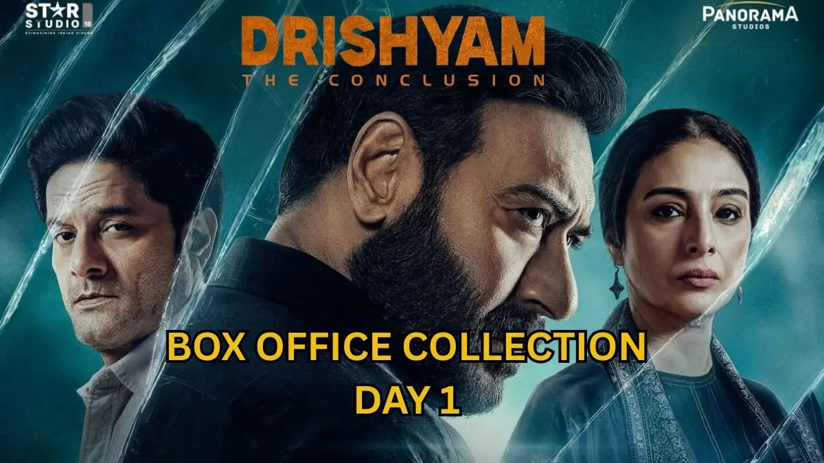 Drishyam The Conclusion Box Office Collection Day 1: Ajay Devgn Delivers Career-Best Opening, Earns ₹66.75 Crore Drishyam The Conclusion Box Office Collection Day 1