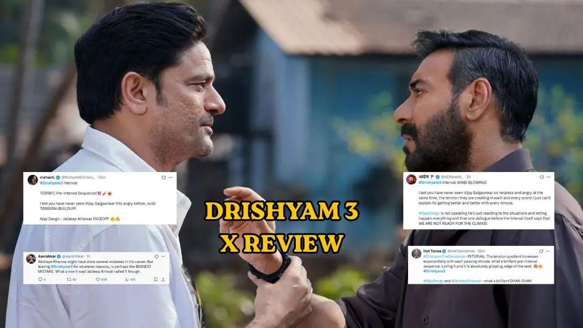Drishyam The Conclusion X Review: 'Mind-Blowing Climax And Explosive Performances,' Netizens Call Ajay Devgn Starrer As A Fitting Finale Drishyam The Conclusion X Review