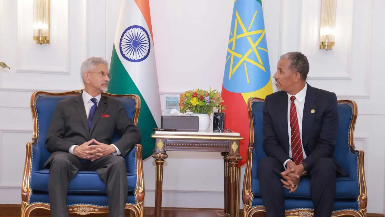EAM Jaishankar Arrives in Ethiopia, Looks Forward to Advancing Strategic Partnership EAM Jaishankar Arrives in Ethiopia, Looks Forward to Advancing Strategic Partnership