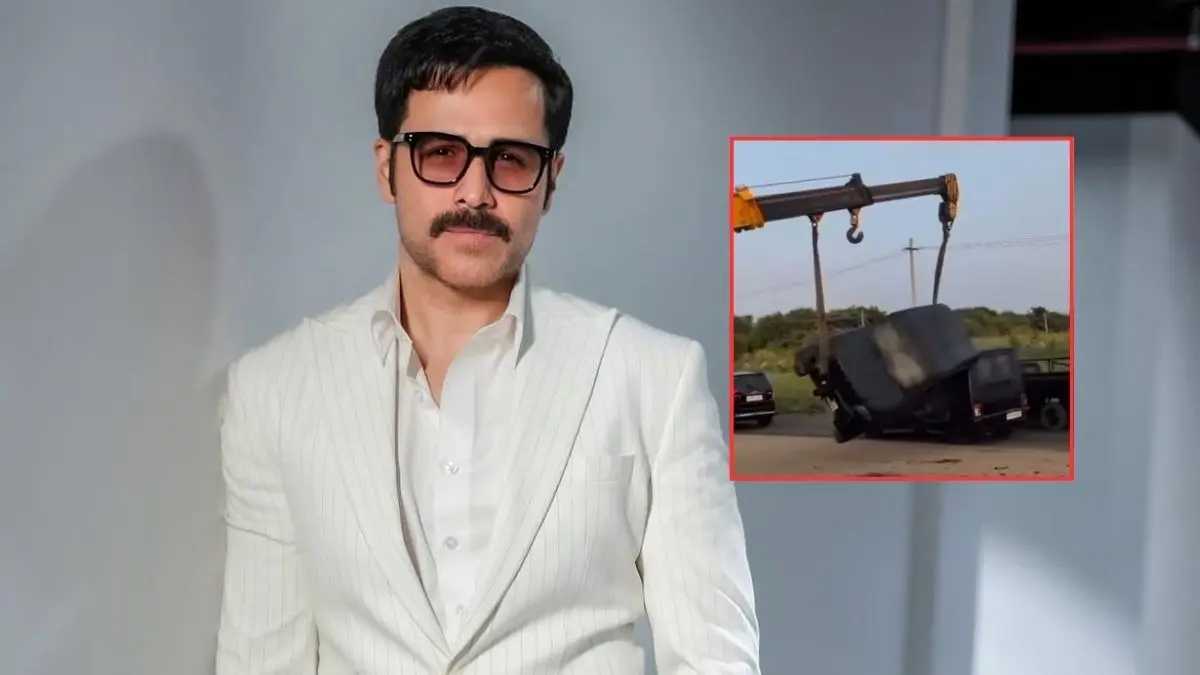 Emraan Hashmi Escapes Major Accident As Car Flips Mid-Air During Gunmaaster G9 Shoot Emraan Hashmi Escapes Major Accident At Gunmaaster G9 Set