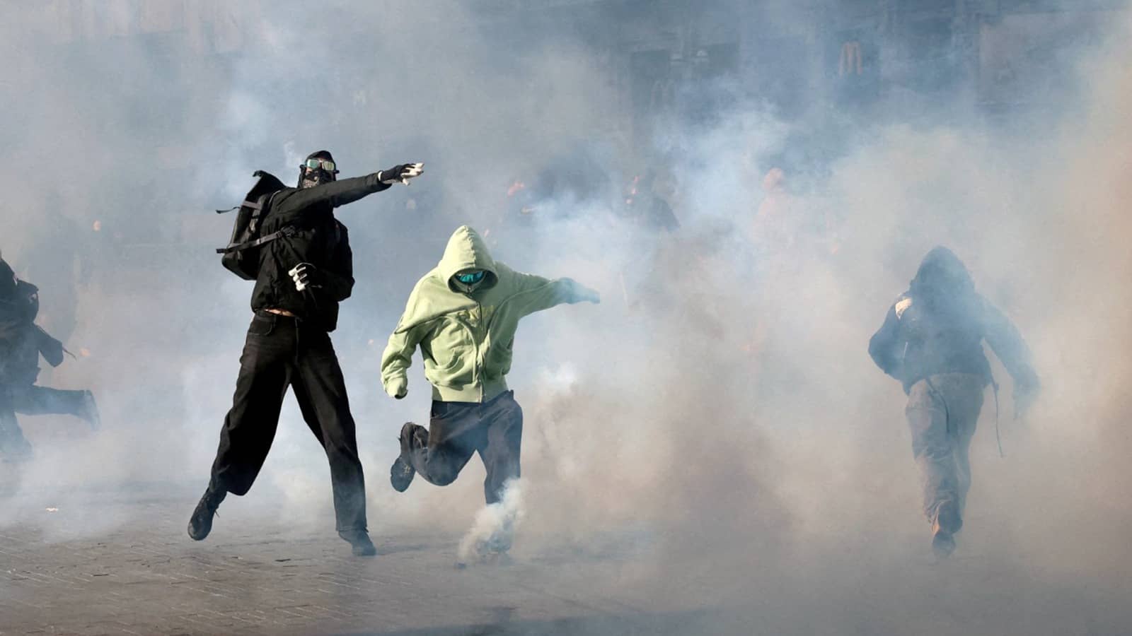 Europe Swarmed by Wave of Protests as People March in France, Albania, Italy, Spain, Portugal