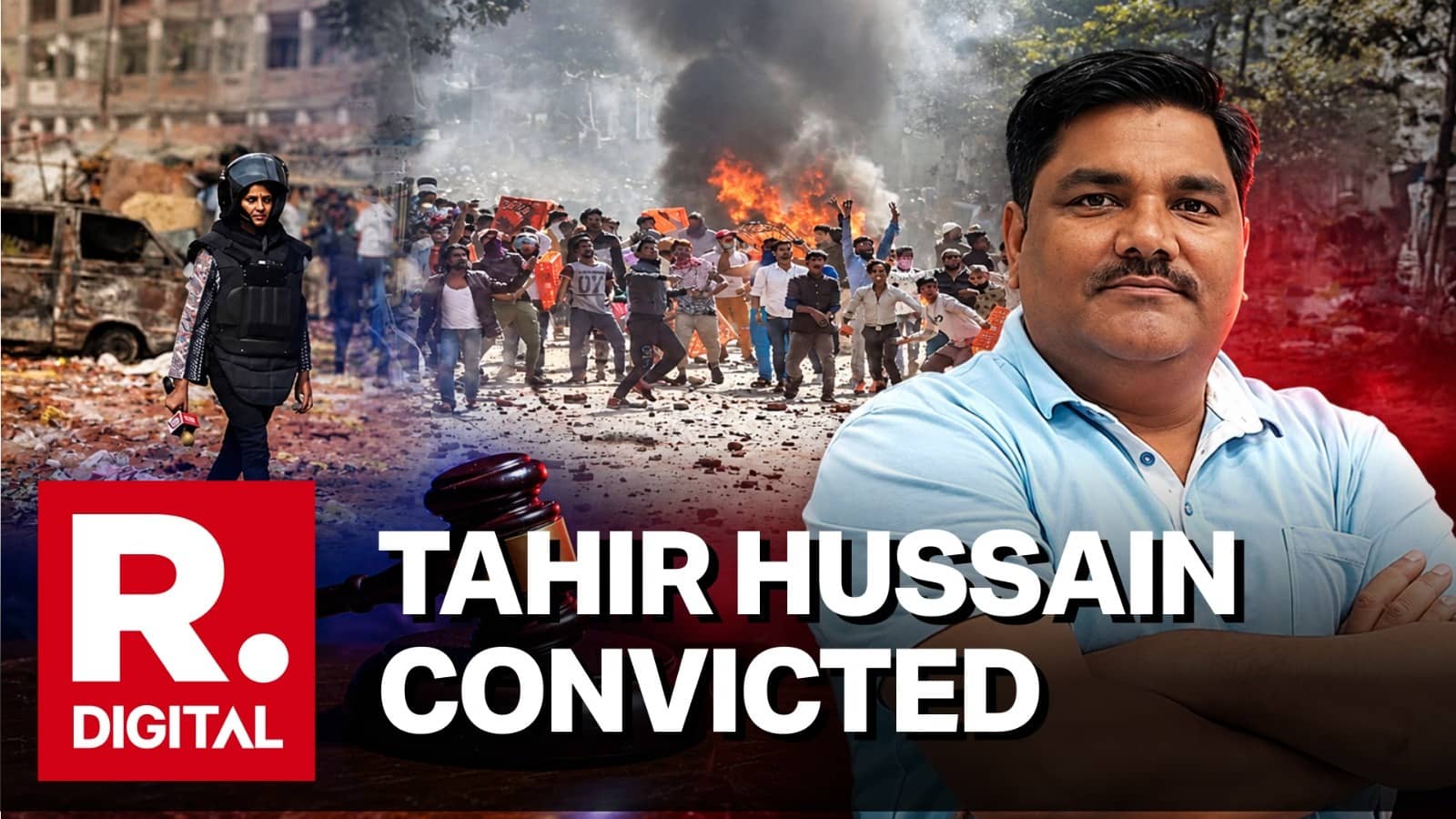 Ex-AAP Councillor Tahir Hussain Convicted in 2020 Delhi Riots Case