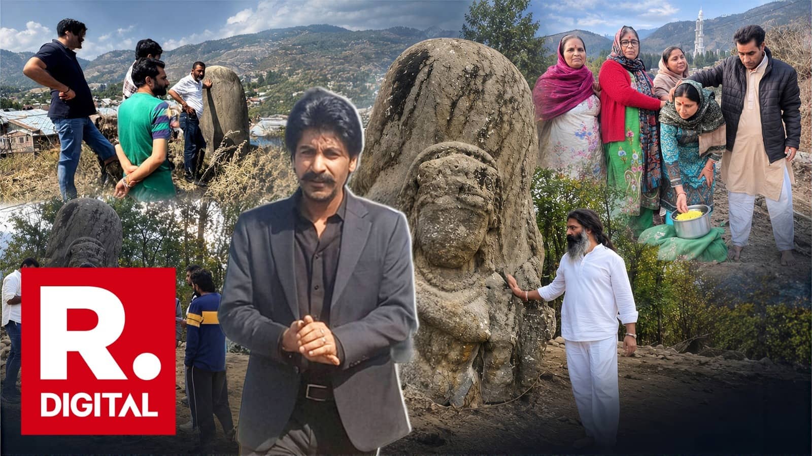 EXCLUSIVE: Ancient Mukhalinga Spotted in J&K’s Baramulla; Shivanand Rohit Initiates Probe Into Its Historical Roots