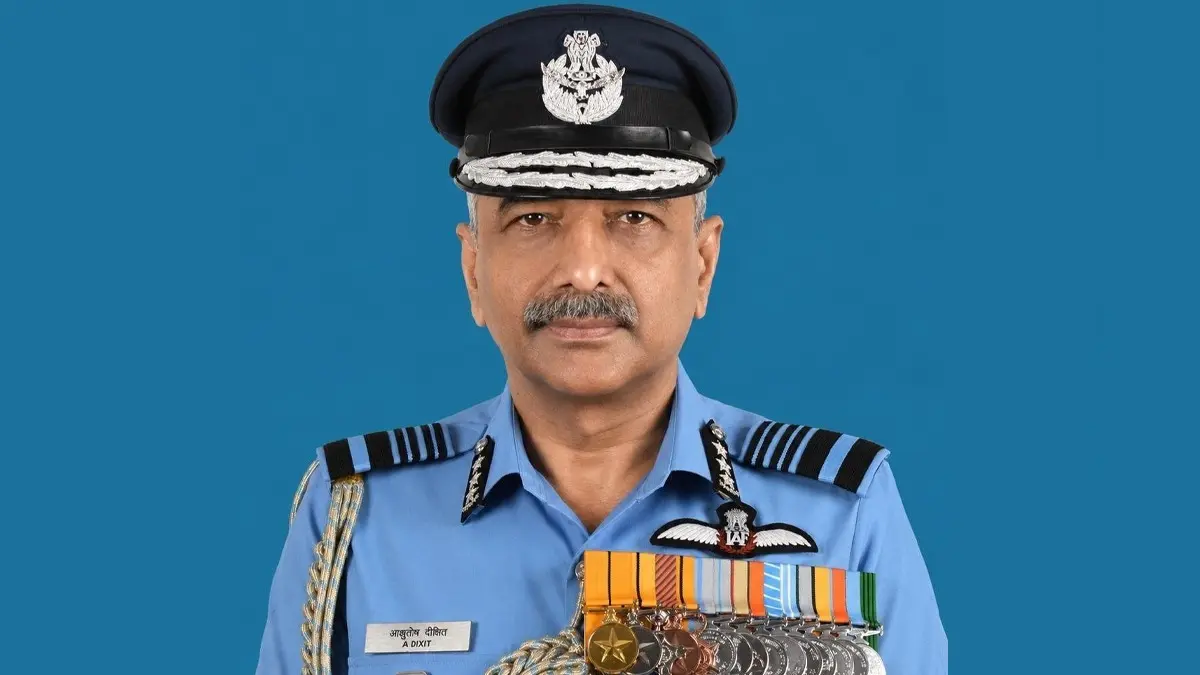 एयर मार्शल आशुतोष दीक्षित को भारतीय वायु सेना का नया प्रमुख नियुक्त किया गया एयर मार्शल आशुतोष दीक्षित को भारतीय वायु सेना का नया प्रमुख नियुक्त किया गया