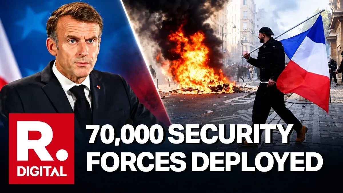 France Deploys 70,000 Security Forces for Nationwide Protests as Authorities Brace for Fresh Riots France Deploys 70,000 Police for Protests Amid Fears of Fresh Riots
