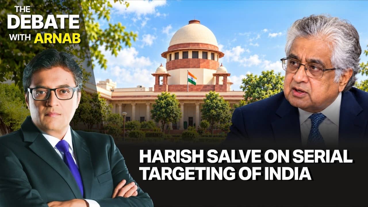 Harish Salve LIVE With Arnab