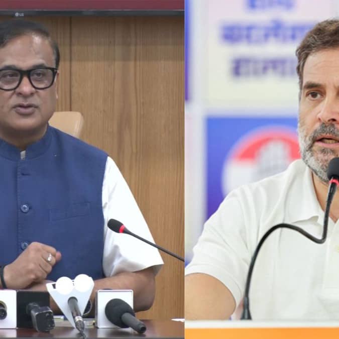 Himanta Biswa Sarma Rahul Gandhi shiv tandav
