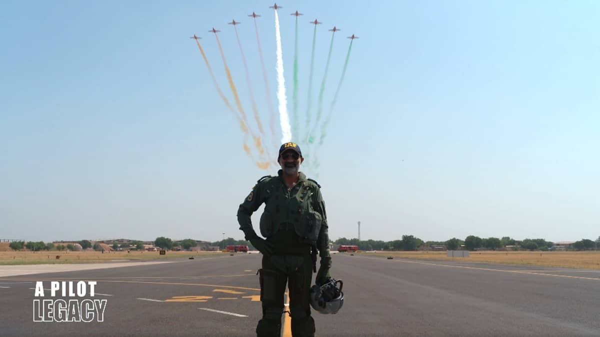 IAF Chief AP Singh Takes Final Fighter Sortie In Indigenous Tejas At Tarang Shakti 2026