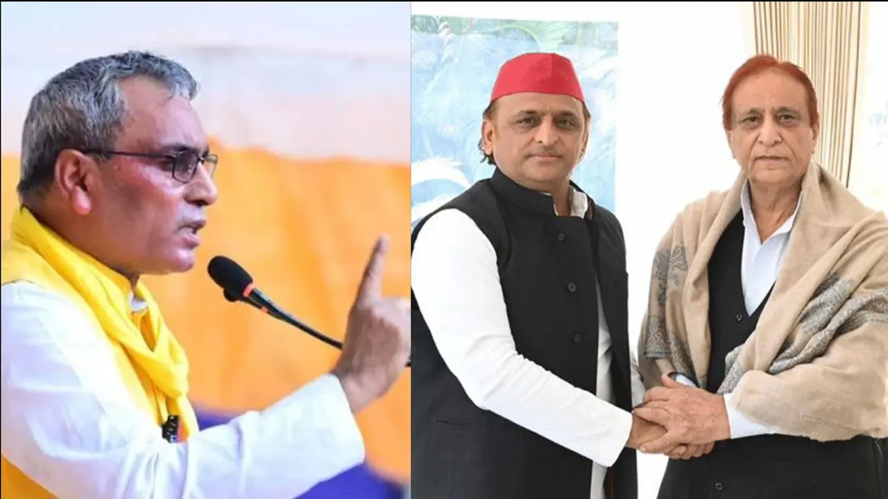 UP: 'खान चाचा' को चाहिए CM की कुर्सी, अखिलेश जी दिल पर पत्थर रख कर दीजिए ऐलान... सपा चीफ-आजम की मुलाकात के बाद राजभर ने चढ़ाया सियासी पारा "If SP genuinely cares for Muslims, announce azam khan as CM face": OP Rajbhar direct challenge to Akhilesh