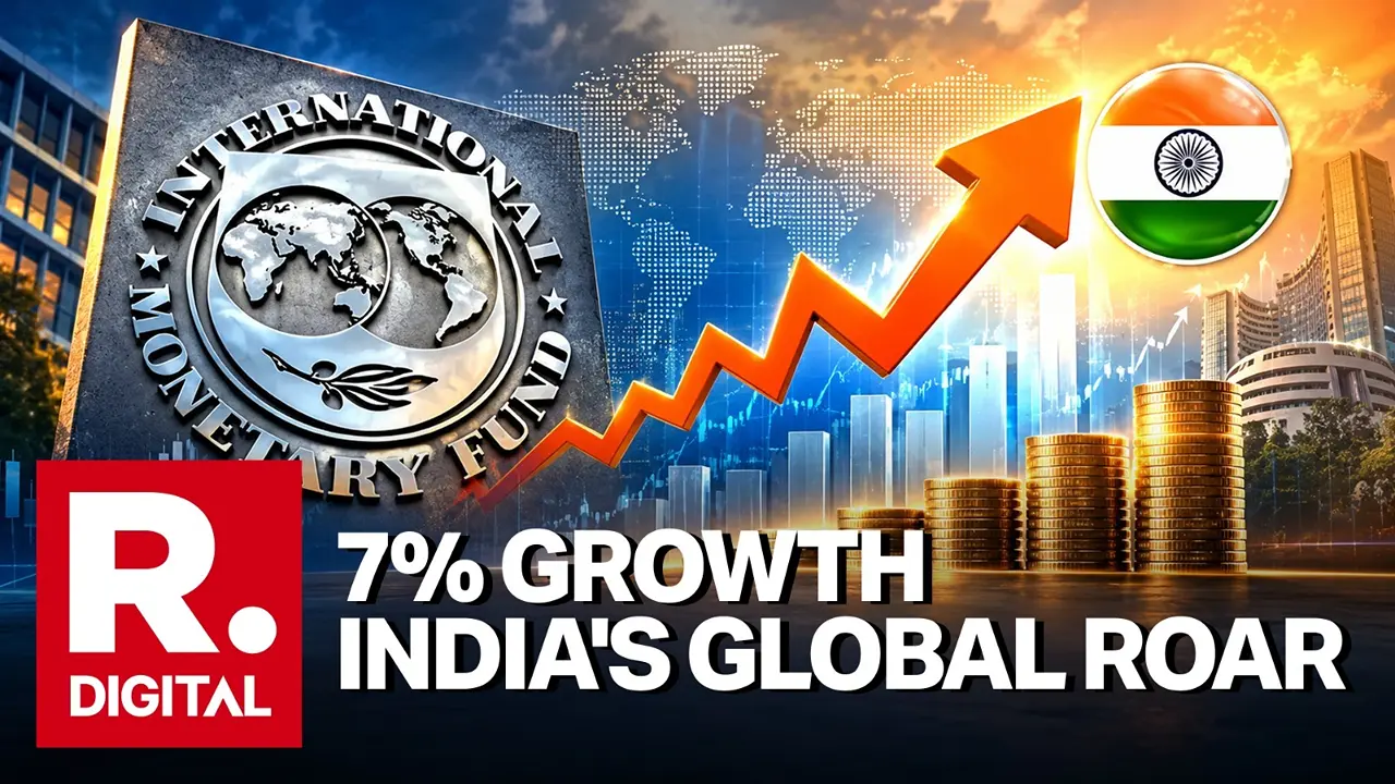IMF Projects India’s Growth at 7% in FY27 and FY28, Flags Fragile Global Outlook IMF Projects India’s Growth at 7% in FY27 and FY28, Flags Fragile Global Outlook