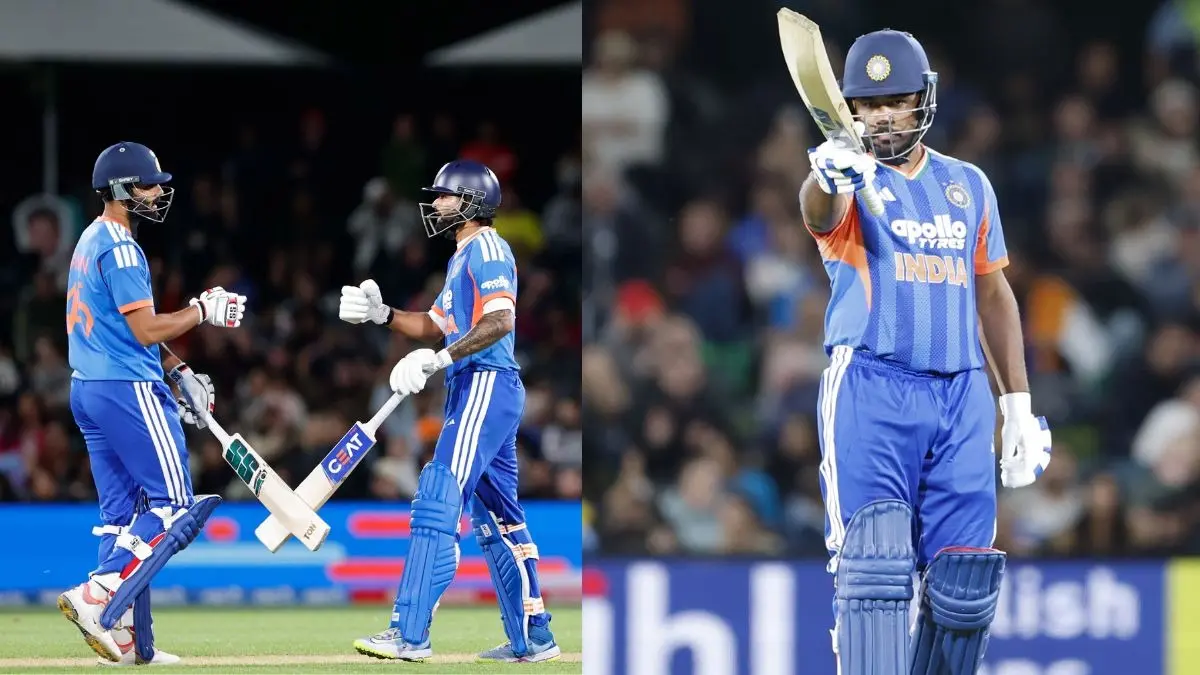 IND vs NZ 1st T20: टीम इंडिया की धमाकेदार शुरुआत, पहले टी20 में न्यूजीलैंड को 4 विकेट से रौंदा, संजू की तूफानी पारी IND vs NZ 1st T20 RESULT