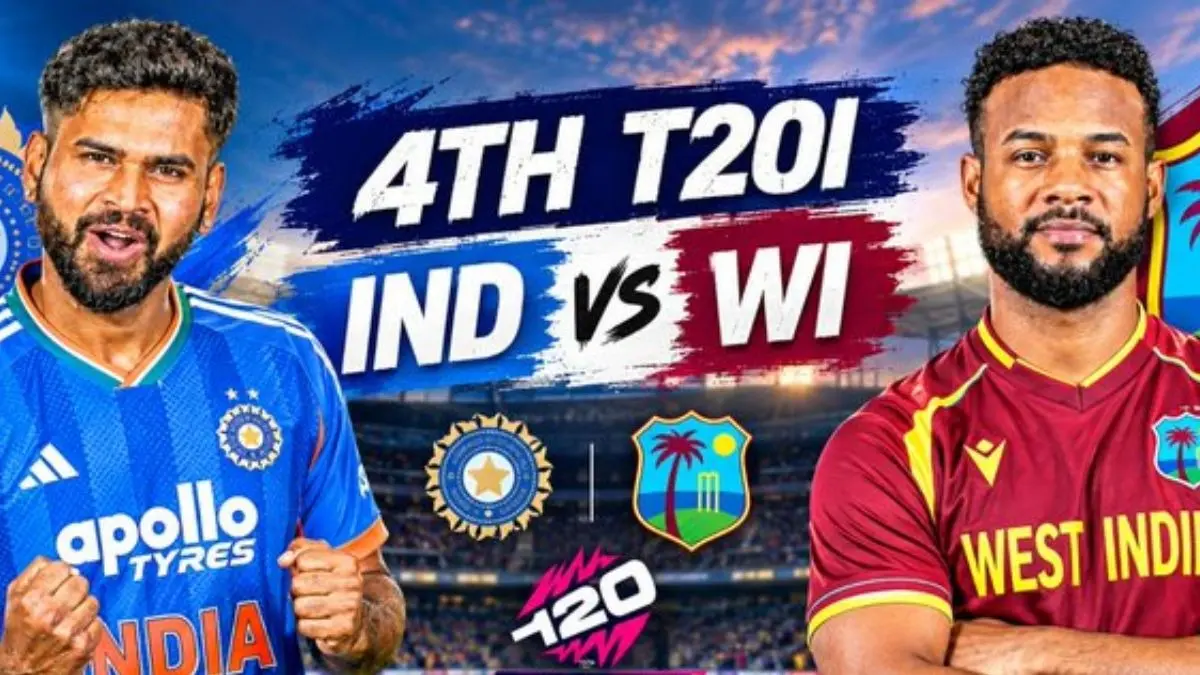 IND vs WI T20: वैभव को मिलेगा मौका? वेस्टइंडीज के खिलाफ चौथे टी20 के लिए भारत की संभावित प्लेइंग 11 IND vs WI 4th T20