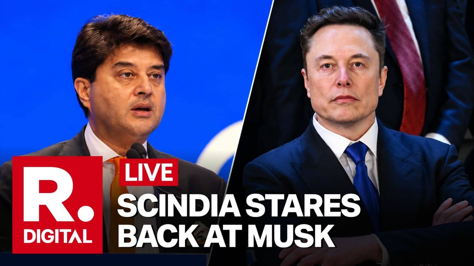 'India Doesn't Allow Monopoly in Any Sector': Jyotiraditya Scindia Responds to Musk's Claims on Blocking of Starlink License